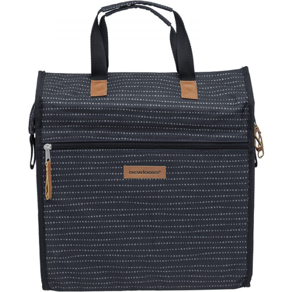 Nouveau Looxs Lilly Nomi Sac à dos 18l Polyester Imperméable Noir Logo Réfléchissant (35x32x16 Cm)