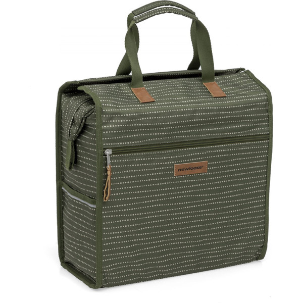 Nouveau Looxs Lilly Nomi Saddlebag 18l Waterproof Polyester Green Reflective Logo (35x32x16 Cm)