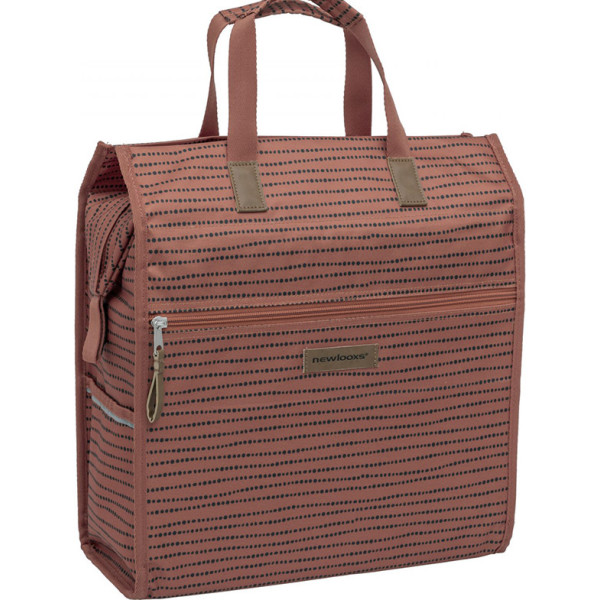 Nouveau Looxs Lilly Nomi Saddlebag 18l Waterproof Polyester Red Reflective Logo (35x32x16 Cm)