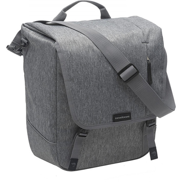 New Looxs Alforja Nova 16l Impermeable Gris Con Reflectantes (35x33x14 Cm)