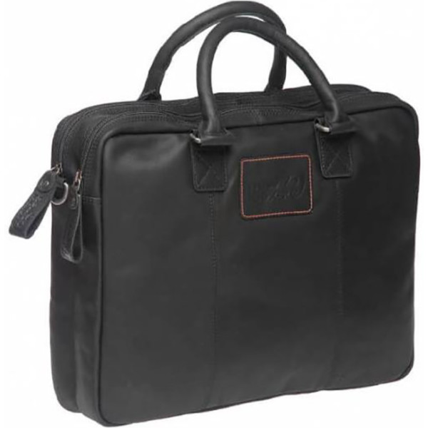 Nouveau Looxs Santos Sac de selle 13l en cuir noir (40x31x11 Cm)