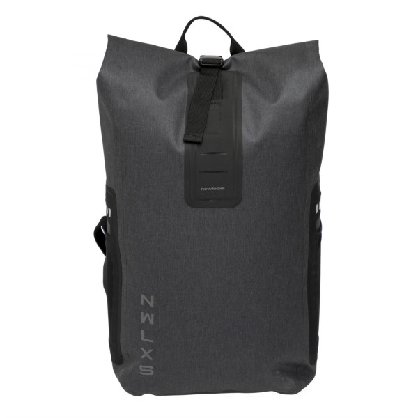 Nouveau Looxs Varo Racktime 22l Sac à dos en nylon gris imperméable avec des coussins réfléchissants (50x29x15 Cm)
