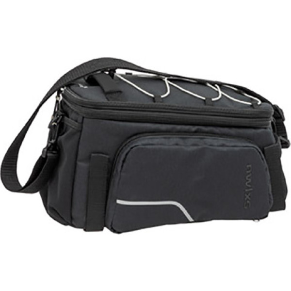 Nouveau Looxs Sports 29l Waterproof Polyester Black Reflective Luggage Bag (34x24x20 Cm)