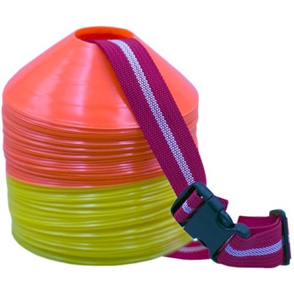 Softee Set Chino Belt - Gris/naranja Fluor - Cantidad 60 Unidades