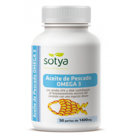 Sotya Omega 3 óleo de peixe 1400 mg. pérolas 50u
