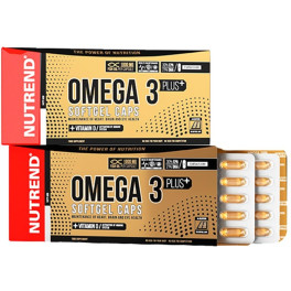 Nutrend Omega 3 Plus - 120 Drageias