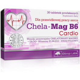 Olimp Magnésio Quelatos B6 Cardio - 30comp