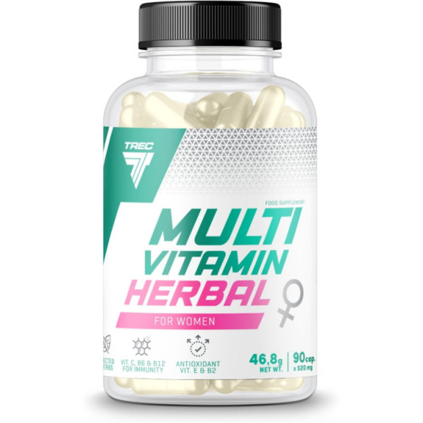 Trec Nutrition Multivitamínico Herbal Woman - 90cáps