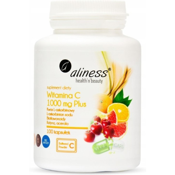 Aliness Vitamina C Alcalina - 100 Cápsulas