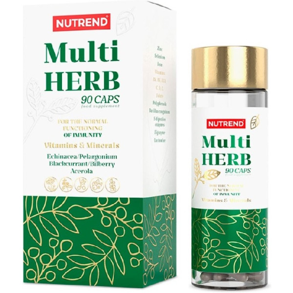 Nutrend Hierbas Múltiples - 90 Cápsulas