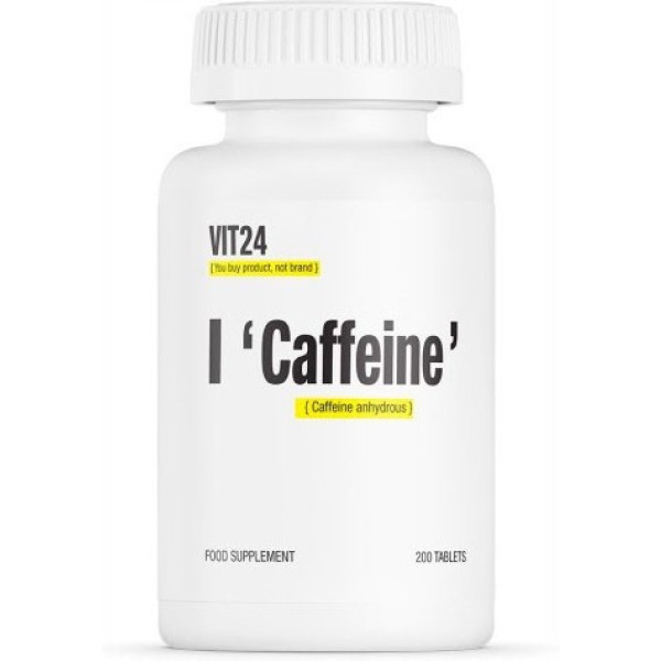 Vit24 Cafeína 200-200comp