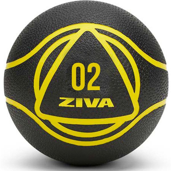 Ziva Essentials Balon Medicional (negro/amarillo) 2 Kg