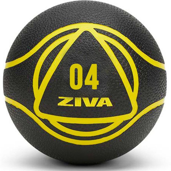 Ziva Essentials  Balon Medicional (negro/amarillo) 4 Kg