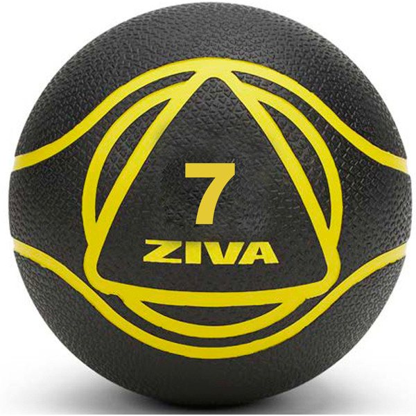 Ziva Essentials Balon Medicional (negro/amarillo) 7 Kg