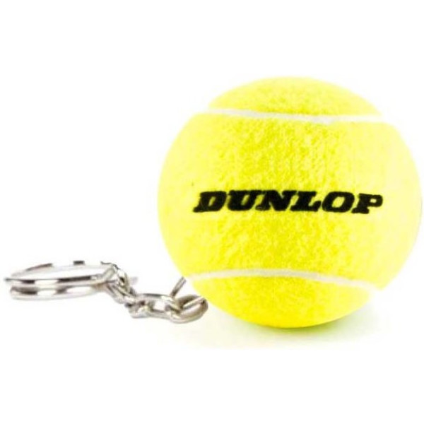 Dunlop Llavero Pelota Tenis Amarillo