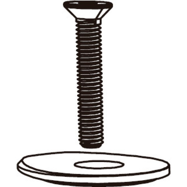 Deda Elementi Capuchon de direction pour guidon Vinci avec vis M6x35