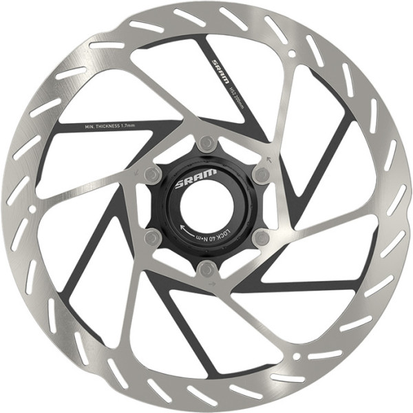 Sram Disco De Freno Hs2 Centerlock 200 Mm (incluye Tornillos De Acero)