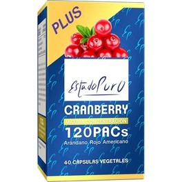 Tongil Estado Puro Cranberry 120 Pacs - 40 Cápsulas