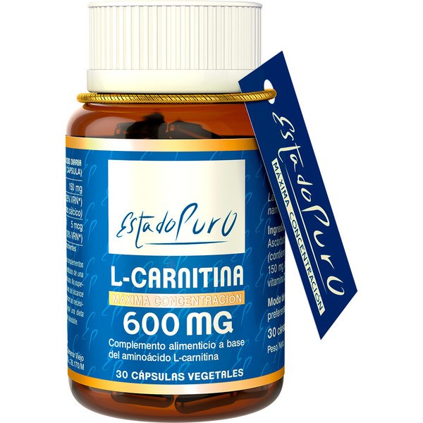 Tongil Pure State L-carnitina 600 mg - 30 capsule vegetali