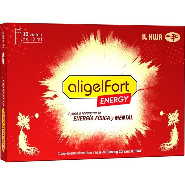 Tongil Aligel Fort Energy 10 Flacons - 10 Ml