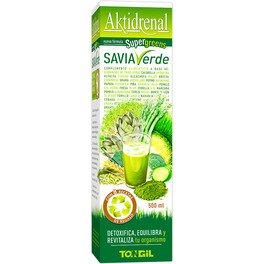 Tongil Aktidrenal Savia Verde 500 Ml - Disintossica, Ossigena e Ringiovanisce