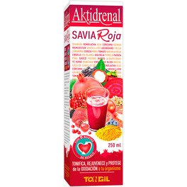 Tongil Aktidrenal Red Savia 250 ml - Enriquecido com Vitamina
