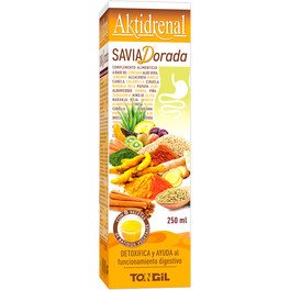 Tongil Aktidrenal Savia Dorada 250 ml - Trägt zur Erhaltung der Lebergesundheit bei