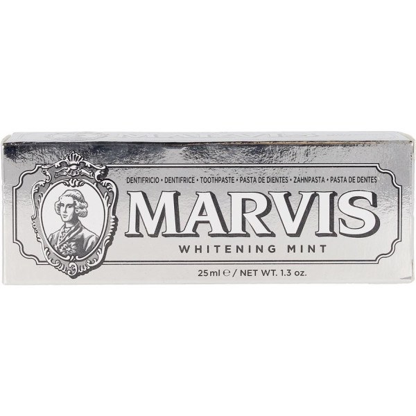 Marvis mint tandpasta whitening 25 ml unisex
