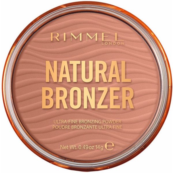 Rimmel London Natural Bronzer 001-Sunlight 14 Gr unisexe