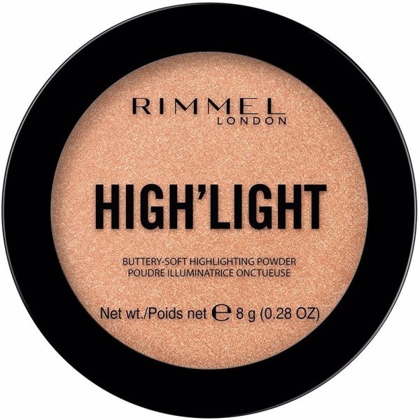 Rimmel London High'light Buttery Soft Poudre illuminatrice 003-AfterGlow Unisexe