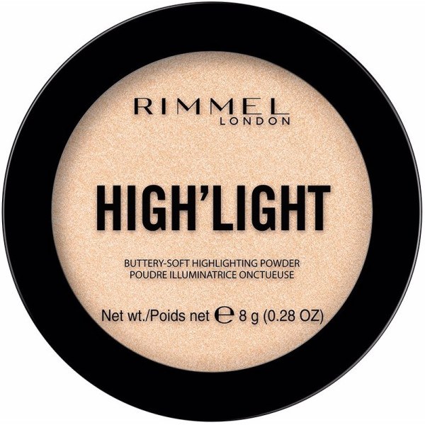 Pó iluminador Rimmel London High'light Buttery-Soft 001-Stardust 8