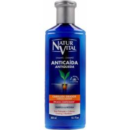 Naturaleza Y Vida Champu Anticaida Cabello Graso 300 +100 Ml Unisex