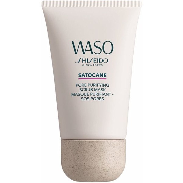 Shiseido Waso Satocane Cos Scrub purificante per i pori 80 ml unisex