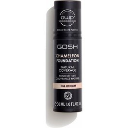 Gosh Chameleon Foundation Natural Coverage 004-médio 30 ml unissex