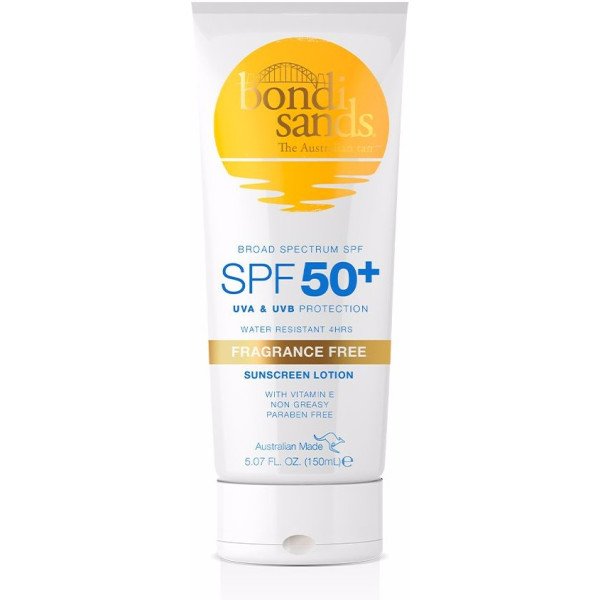 Bondi Sands SPF50+ Water Resistant Sunscreen Notes 150 ml Unisex