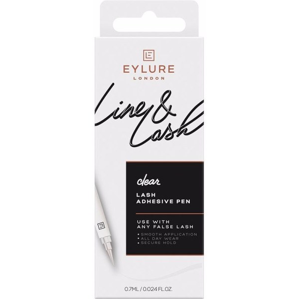 Eylure Line & Lash Eyeliner adesivo per ciglia 2 in 1 Crystal Clear 07