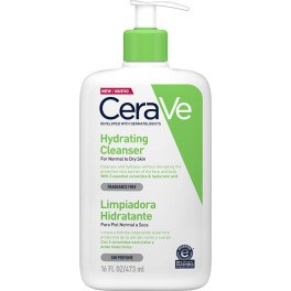 Cerave Hydrating Cleanser für normale bis trockene Haut 473 ml Frau