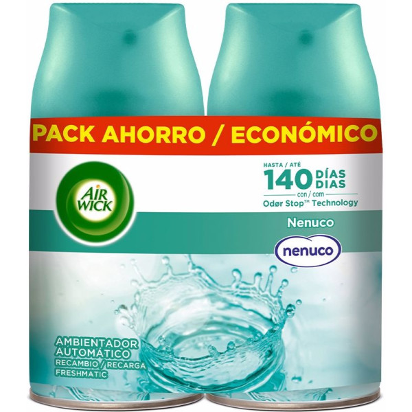Ricarica deodorante Air-wick Freshmatic Nenuco 2 x 250 ml