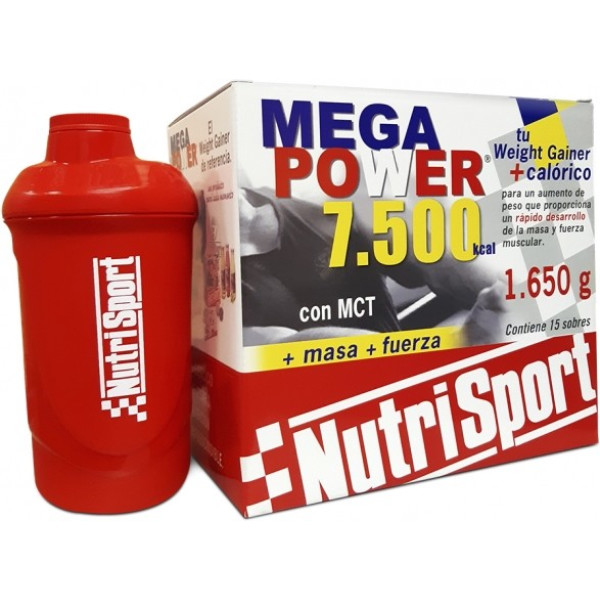 Nutrisport Megapower 7500 15 Enveloppen X 110 Gr