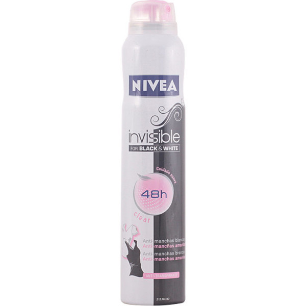 Nivea Black & White Invisible Deodorant Spray 200 ml Frau