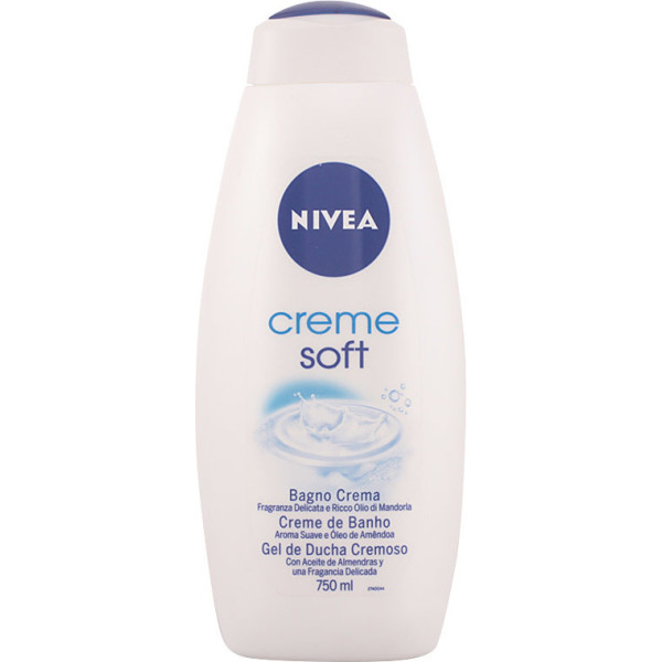 Nivea Creme Soft Gel Douche Crème 750 Ml Unisexe