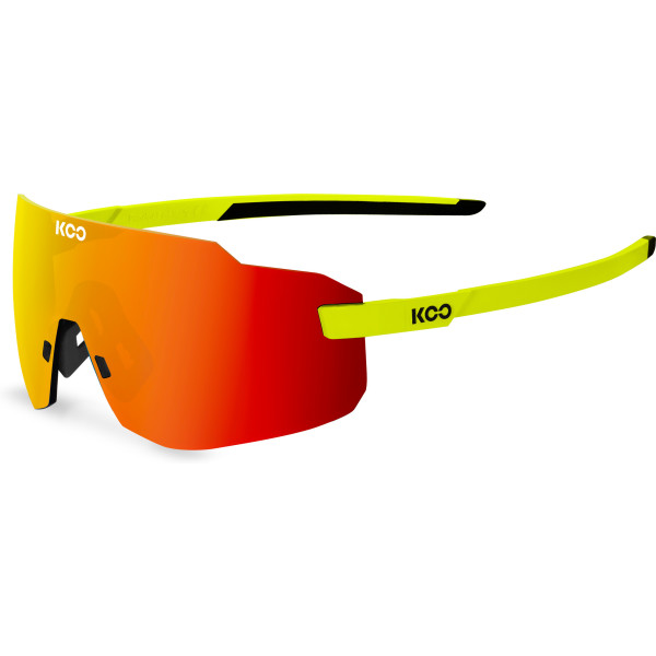 Lunettes de soleil Kask Koo Supernova Rouge/Jaune Fluo