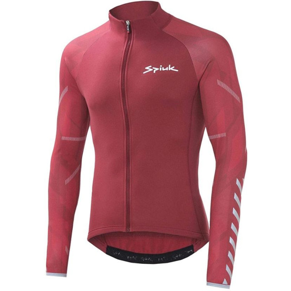 Spiuk Sportline Maillot Maillot Manches Longues Top Ten Man Rouge