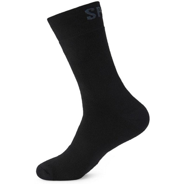 Spiuk Sportline Sock Pack 2 Pcs Anatomic Winter Long Unisex Black