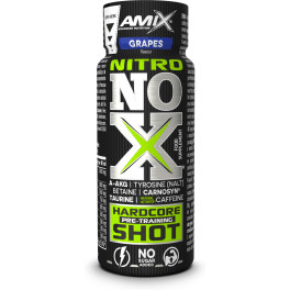 AMIX Nitronox 1 Shot X 60 Ml - Suplemento Esportivo Aporte Energético Extra