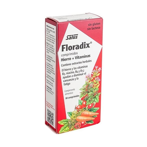 Salus Floradix Hierro + Vitaminas 84 comp