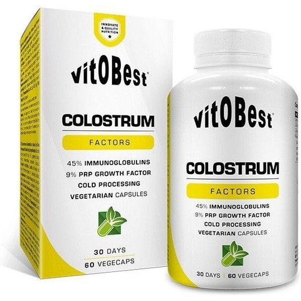 VitOBest Colostrum Facteurs 60 capsules