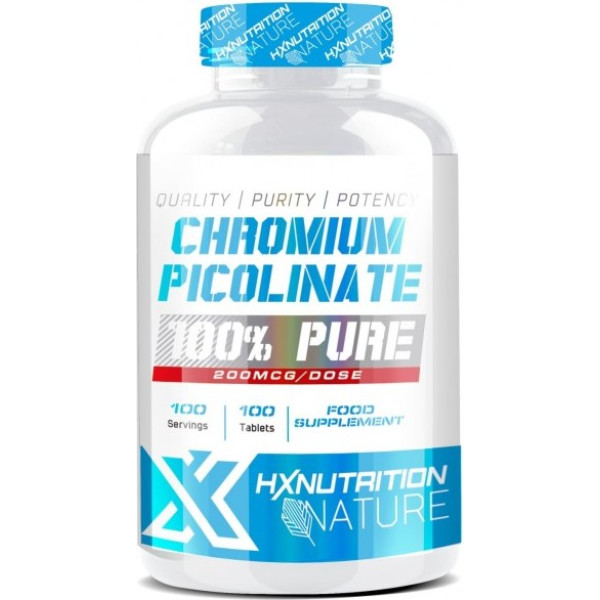 Hx Nature Chromium Picolinate 100 Tabs