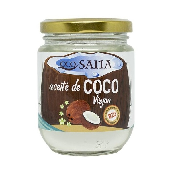 Ecosana Huile de Coco Vierge Bio 200 ml