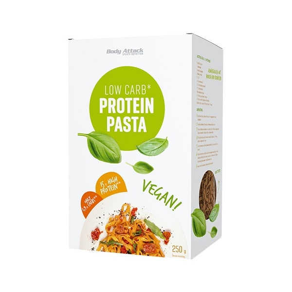 Body Attack Sports Nutrition Low Carb Protein Pasta Vegan 250 gr